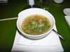 Brendan Gray (budcub) > Chicken soup with fresh ramen noodles and green onion shavings