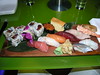 Brendan Gray (budcub) > sushi hand made by Iron Chef Morimoto